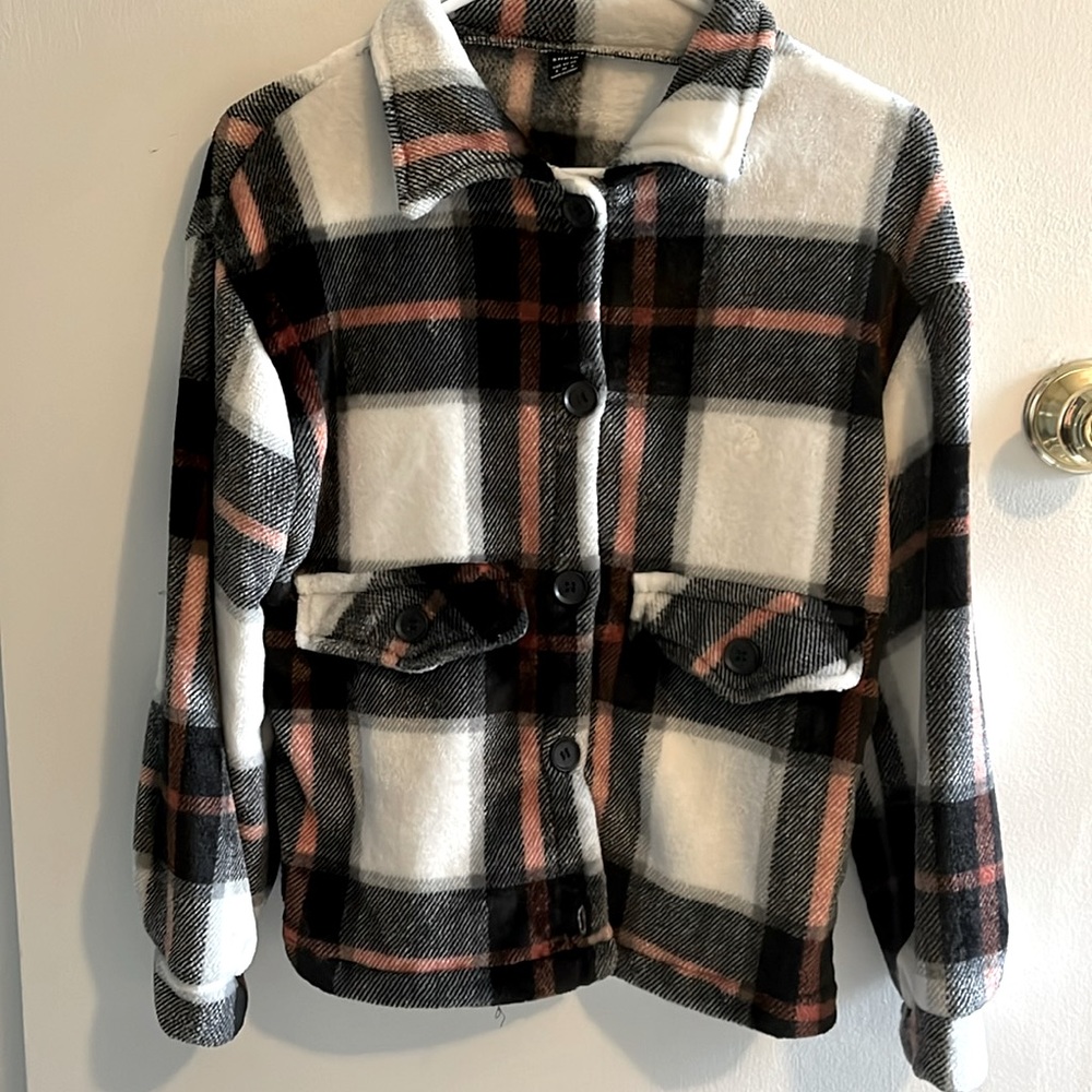 SHEIN Size small soft flannel jacket